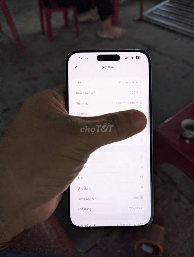 Apple iPhone 15 Pro Max 256GB Bạc. Mua bán Điện thoại tại Huyện Châu Thành Bến Tre được đăng bởi Friedrich Engels hình 1