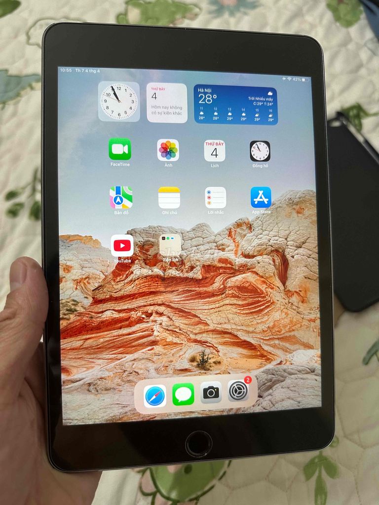 Apple iPad mini 4 16GB Wifi Xám. Mua bán Máy tính bảng tại Thành phố Đông Hà Quảng Trị được đăng bởi Anh Huy Đẹp Trai hình 1