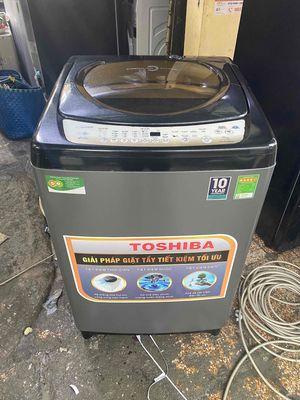 máy giặt Toshiba 10kg giặt vắt êm mới 90%. Mua bán Máy giặt tại Quận Tân Phú Tp Hồ Chí Minh được đăng bởi Điện Lạnh Thanh Sang
