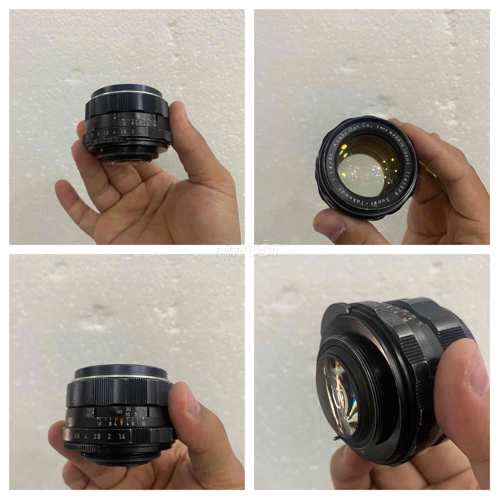 Ống kính Super Takumar 50mm f/1.4 bản 8Elements. Mua bán Máy ảnh, Máy quay tại Quận Bình Tân Tp Hồ Chí Minh được đăng bởi minh hình 1