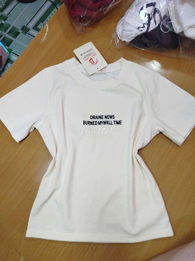 Áo thun nữ vải thun nhiều màu. Mua bán Quần áo tại Thành phố Tân An Long An được đăng bởi Thanh Huỳnh hình 1