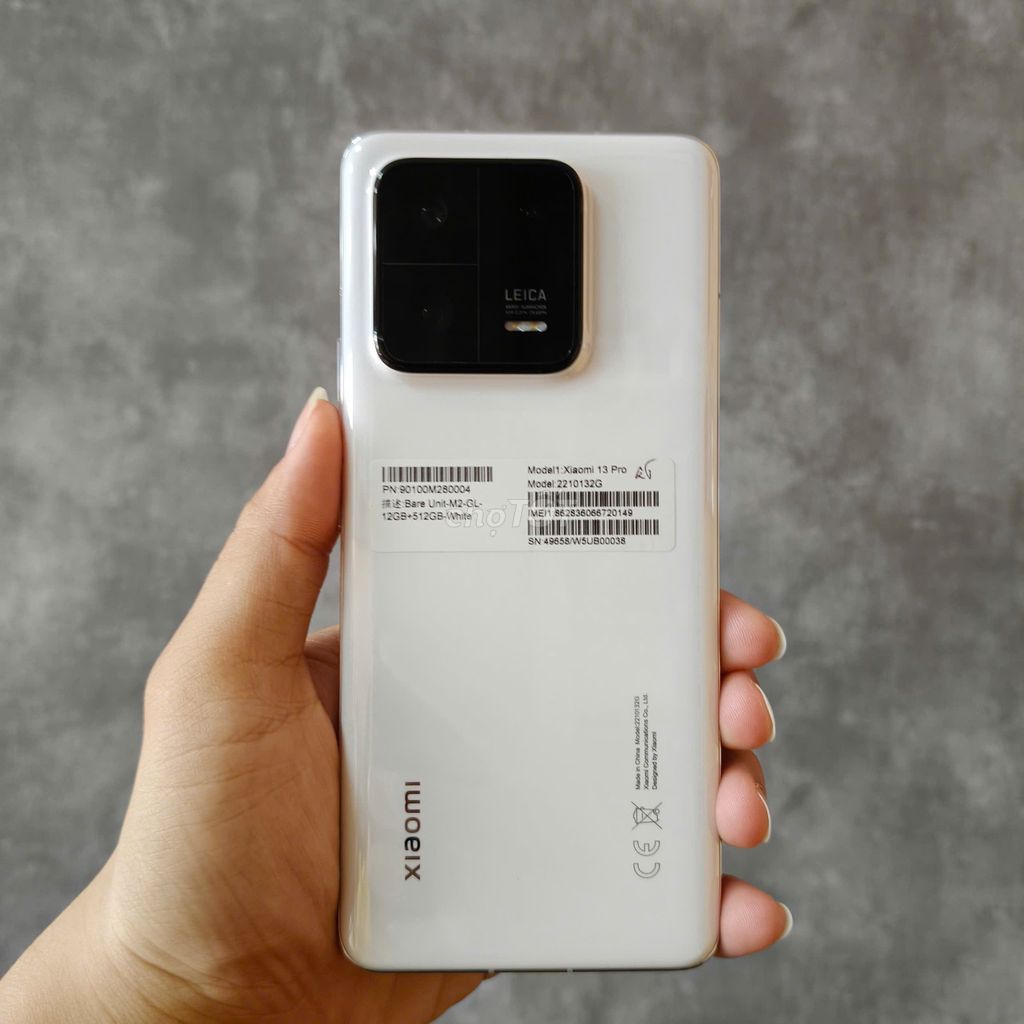 Xiaomi 13 Pro 12/512GB Quốc tế gốc ★ᴛʜᴜ ᴆᴛ ᴄᴜ̃★. Mua bán Điện thoại tại Quận Ninh Kiều Cần Thơ được đăng bởi DI ĐỘNG BULL hình 1