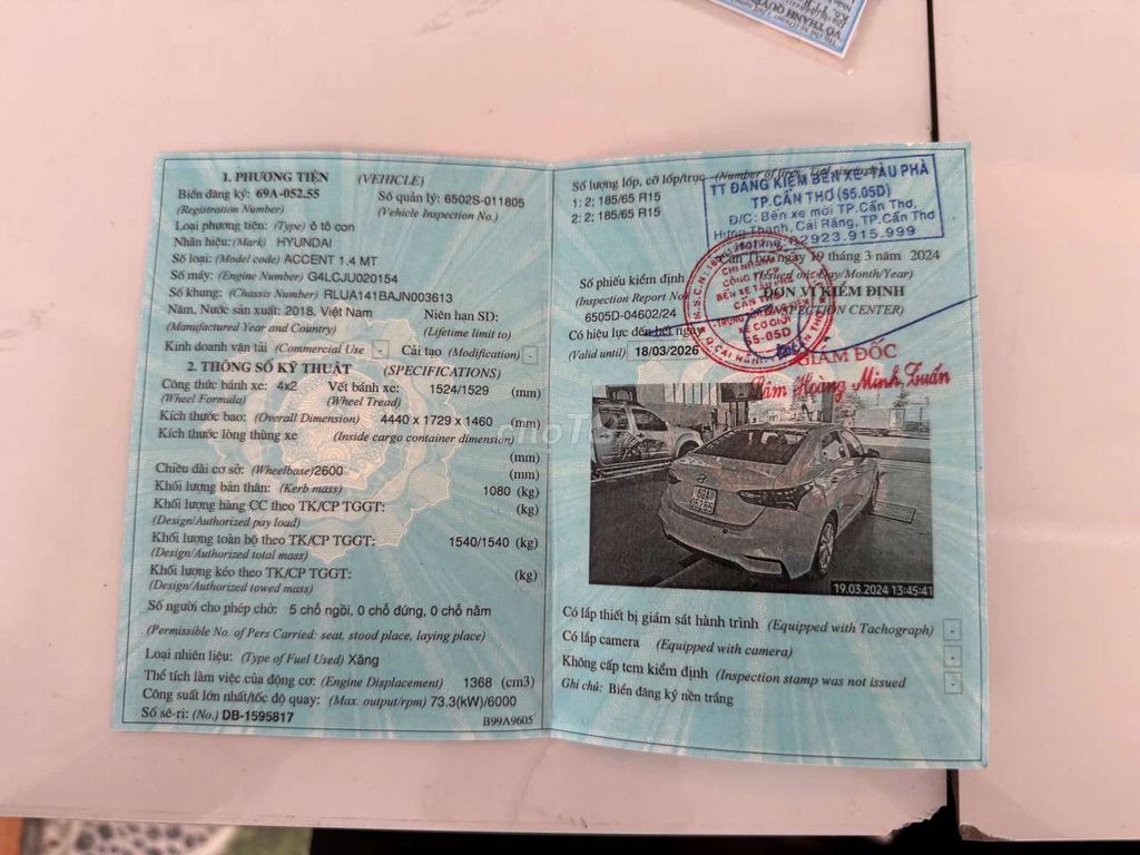 Bán xe Hyundai Accent..2018. Mua bán Ô tô tại Quận 12 Tp Hồ Chí Minh được đăng bởi trong nhan hình 2