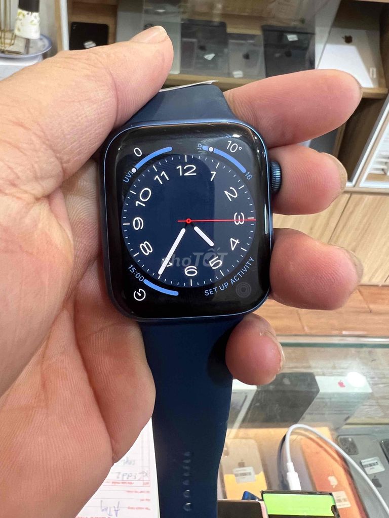 Apple watch seri 7 45mm zin đẹp  pin 98