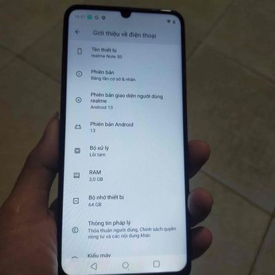 Realme-note50. Mua bán Điện thoại tại Huyện Xuyên Mộc Bà Rịa - Vũng Tàu được đăng bởi Tuyết Nhung