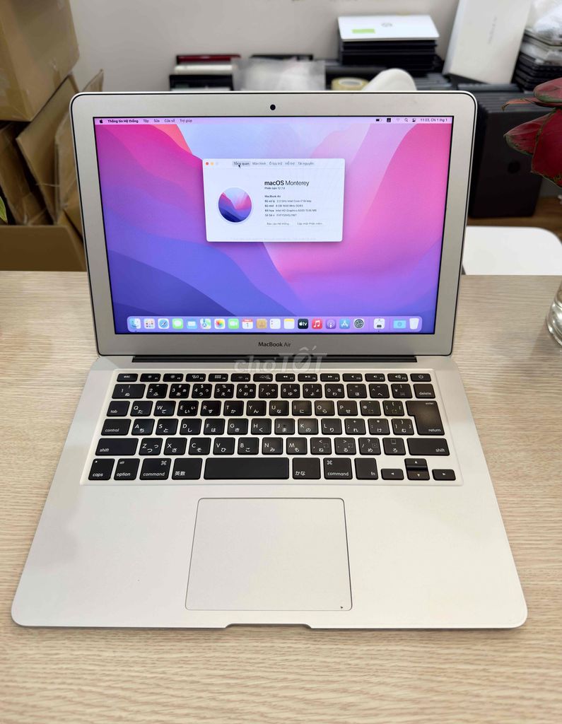 Macbook Air 2017 i7|Ram8|128GB - Giá mềm cho sv. Mua bán Laptop tại Quận Hai Bà Trưng Hà Nội được đăng bởi Akiba shop hình 1