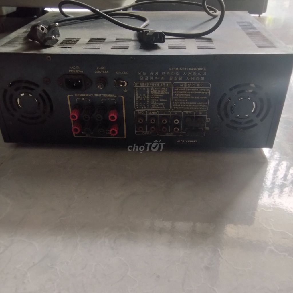 Amply Boston Audio PRO-7979 Đen. Mua bán Tivi, Âm thanh tại Huyện Đức Hòa Long An được đăng bởi Phi Đặng hình 1