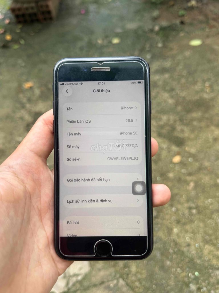 iPhone SE Đen 100% pin. Mua bán Điện thoại tại Thành phố Biên Hòa Đồng Nai được đăng bởi thanh hình 1