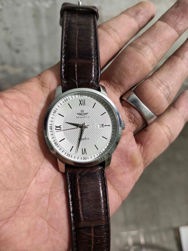 SRWATCH Đồng hồ Nam Dây da Nâu. Mua bán Đồng hồ tại Quận Gò Vấp Tp Hồ Chí Minh được đăng bởi Phương  hình 1
