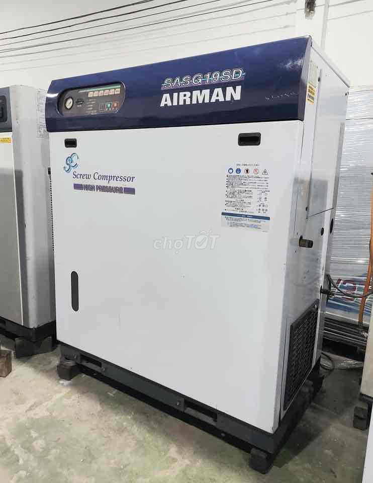 Máy nén khí trục vít Áp cao 25hp Airman có sấy khí