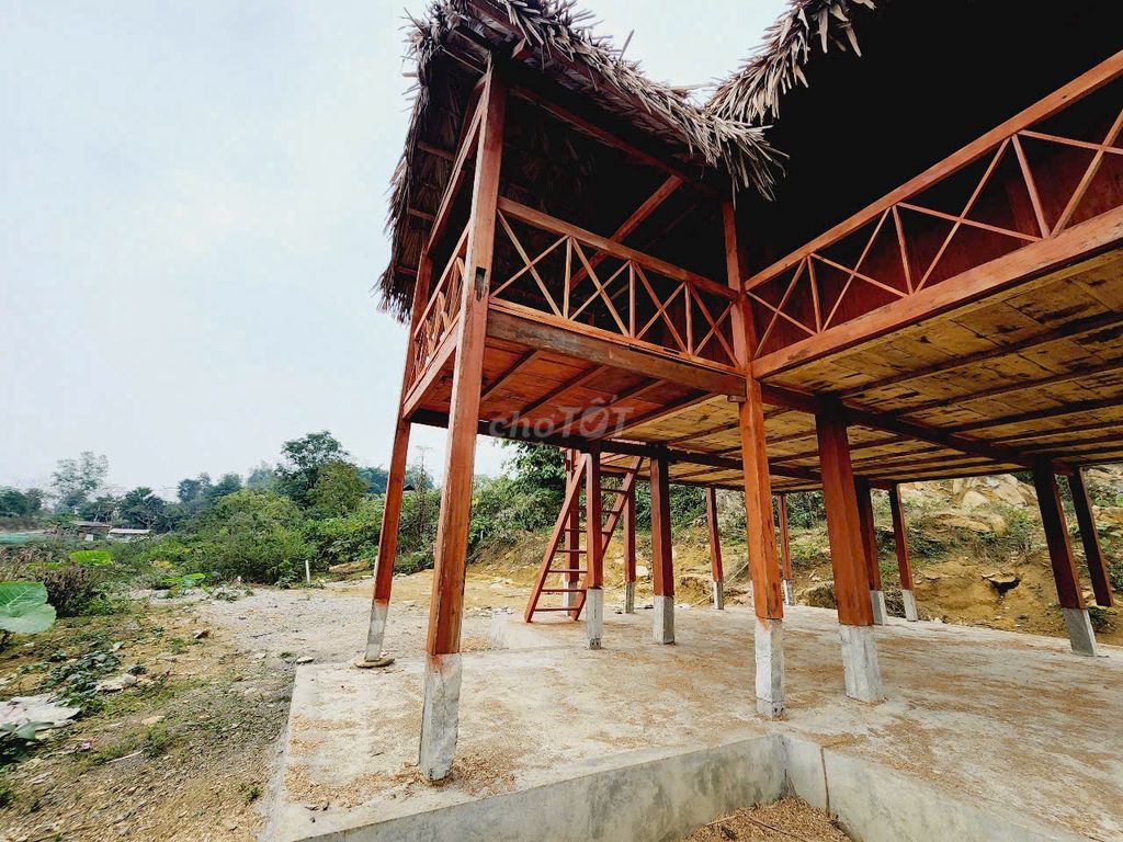 MUA ĐẤT TẶNG NHÀ SÀN GỖ QUÝ TẠI TÂN LẠC. Mua bán đất tại Huyện Tân Lạc Hòa Bình được đăng bởi Đoàn Thị Chinh hình 2