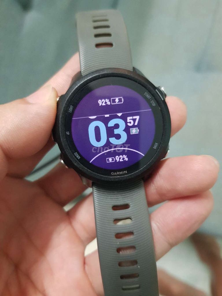 Garmin Forerunner 245 Xám. Mua bán Thiết bị đeo thông minh tại Quận Bình Thạnh Tp Hồ Chí Minh được đăng bởi ST hình 1