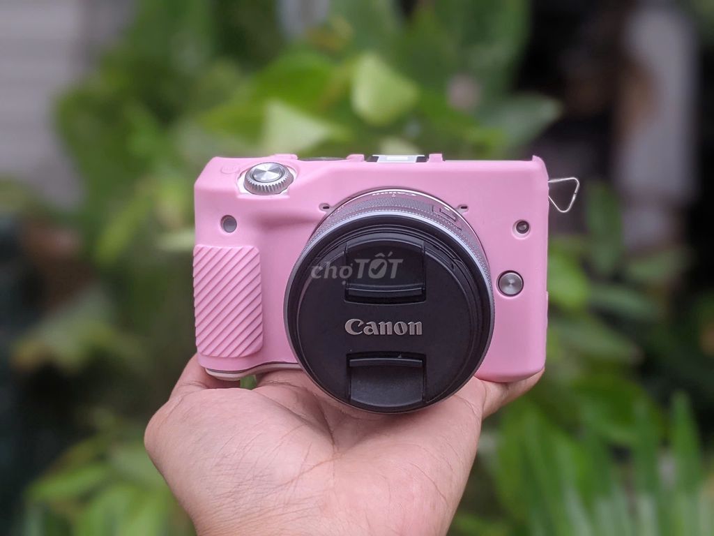 [Máy ảnh KTS] Canon M3 Trắng lens 15-45 Màn tối. Mua bán Máy ảnh, Máy quay tại Quận 6 Tp Hồ Chí Minh được đăng bởi may anh KTS hình 1