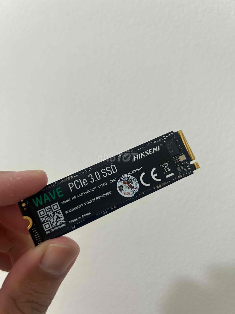 3 ssd nvme gen 3 Hiksemi thanh lý 1tr/c