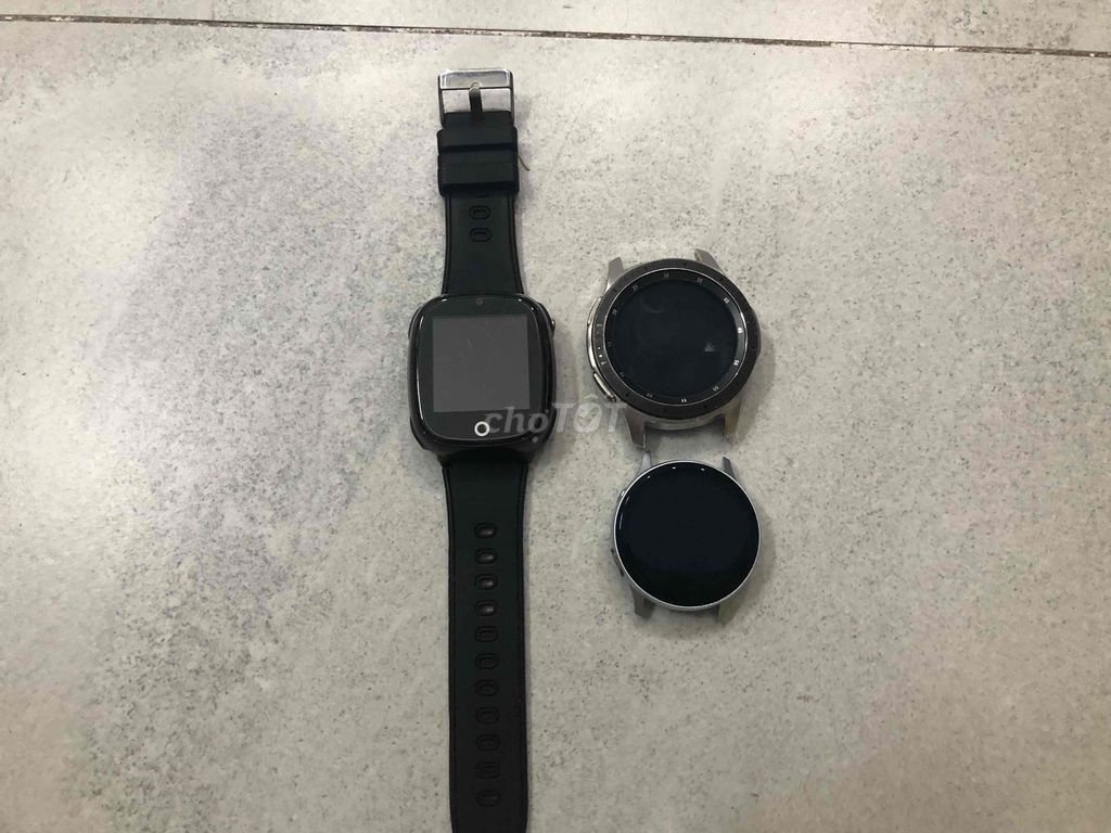 2 cái smart watch Samsung và 1 cái đồng hồ trẻ em. Mua bán Thiết bị đeo thông minh tại Quận 6 Tp Hồ Chí Minh được đăng bởi Anh 8399 hình 1