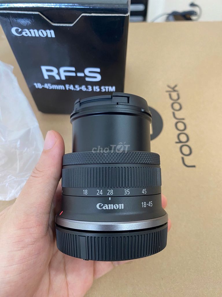 Canon RF-S 18-45mm F4.5-6.3 IS STM Mới 99%. Mua bán Máy ảnh, Máy quay tại Quận 6 Tp Hồ Chí Minh được đăng bởi Hồ Đức Nam hình 1