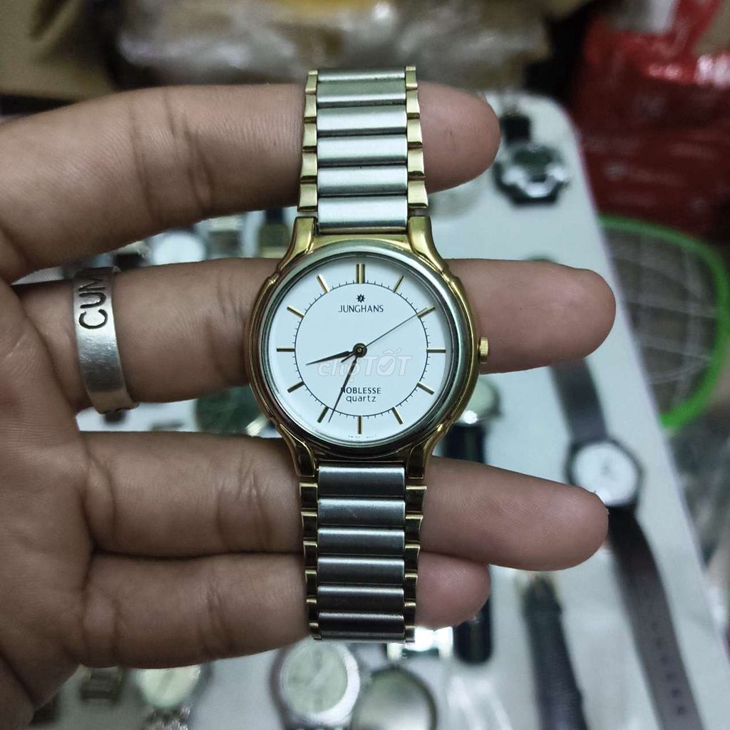 Đồng hồ Junghans Noblesse Quartz unisex. Mua bán Đồng hồ tại Huyện Thủ Thừa Long An được đăng bởi BM PHAT hình 1