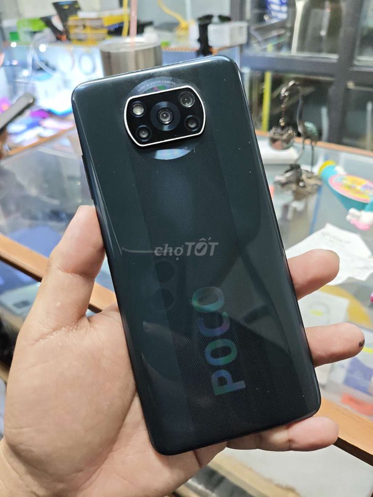 POCO X3 NFC 128GB Đen. Mua bán Điện thoại tại Thành phố Long Xuyên An Giang được đăng bởi Smartphone giá rẻ hình 1