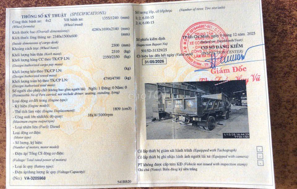 Tải ben TMT, 2t350, sx 2017, xe cứng đẹp. Mua bán Xe tải, xe ben tại Thành phố Thủ Đức Tp Hồ Chí Minh được đăng bởi Hùng hình 3