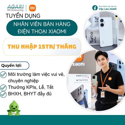  TÌM KIẾM NhÂN VIÊN BÁN HÀNG XIAOMI TẠI SÓC TRĂNG