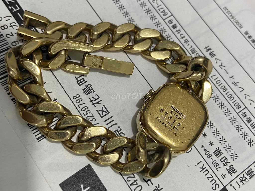 Đồng hồ Seiko nữ bọc vàng. Mua bán Đồng hồ tại Thành phố Đồng Xoài Bình Phước được đăng bởi tuấn hình 1