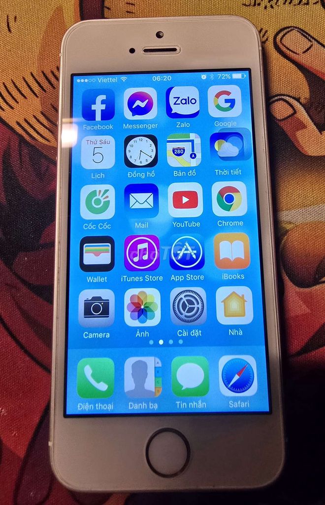 iPhone 5S 16GB Trắng 99%. Mua bán Điện thoại tại Huyện Thống Nhất Đồng Nai được đăng bởi Hoàng An hình 1