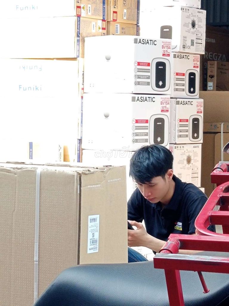 Bình nóng lạnh Asiatic BV15A 15 lít. Mua bán Thiết bị vệ sinh, nhà tắm tại Quận Đống Đa Hà Nội được đăng bởi tk 681 hình 1