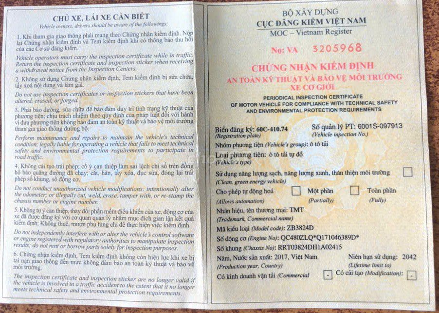 Tải ben TMT, 2t350, sx 2017, xe cứng đẹp. Mua bán Xe tải, xe ben tại Thành phố Thủ Đức Tp Hồ Chí Minh được đăng bởi Hùng hình 2