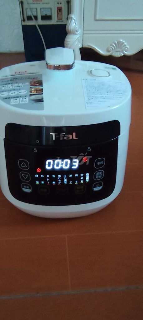 Nồi áp suất điện tử Tefal 3 lít. Mua bán Dụng cụ nhà bếp tại Quận Tây Hồ Hà Nội được đăng bởi Truong hình 1
