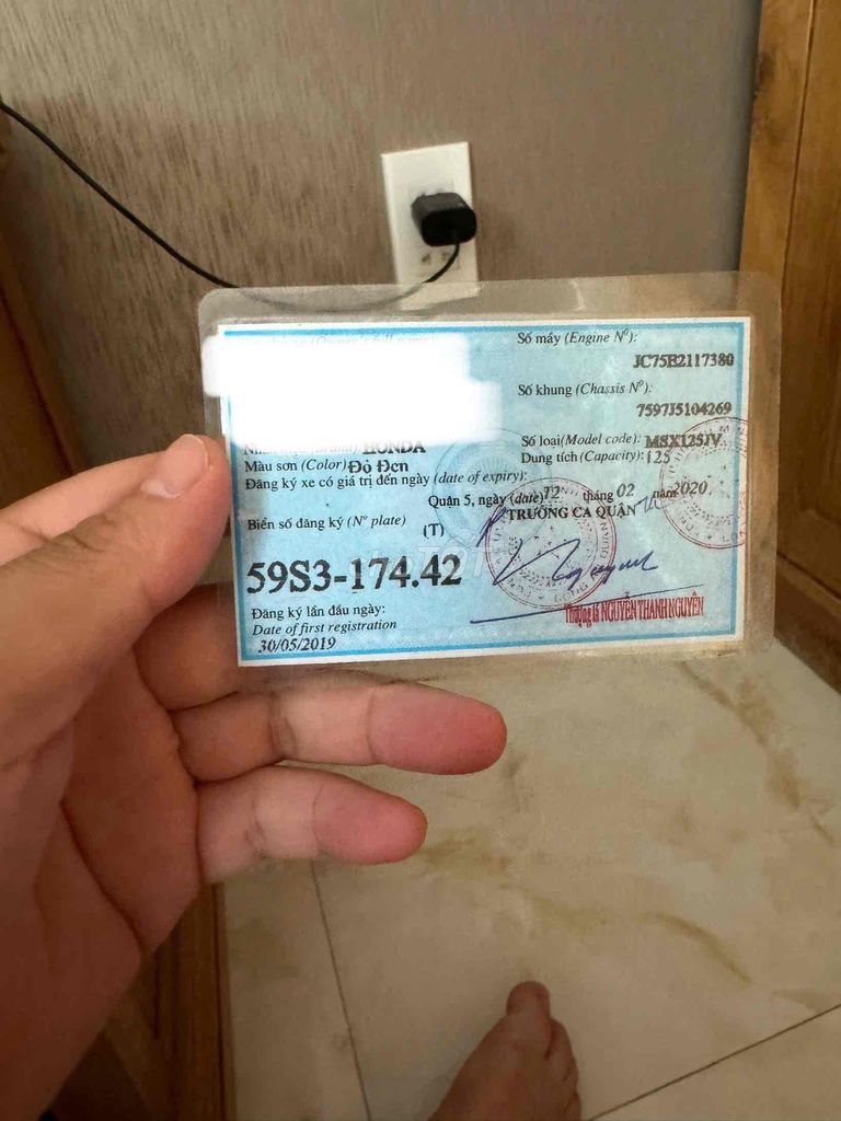 Xe Mxs 125, xe zin. Chính chủ . Biển Sài Gòn. Mua bán Xe máy tại Quận Tân Phú Tp Hồ Chí Minh được đăng bởi Nguyen hình 4