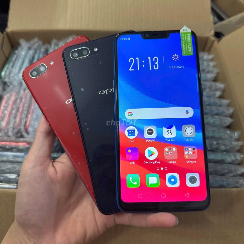 Điện thoại Oppo A3s 2sim Ram 6G/128G Zin Đẹp. Mua bán Điện thoại tại Quận Bình Tân Tp Hồ Chí Minh được đăng bởi ĐTDĐ ĐỒNG TƯƠI hình 1