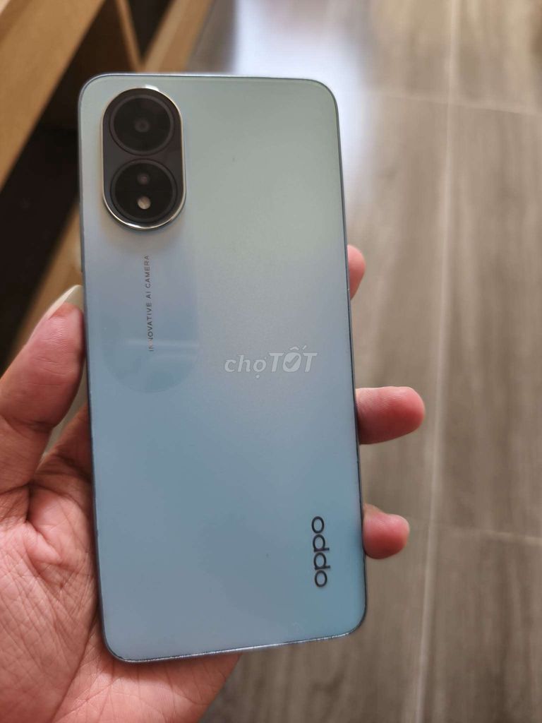 Oppo A18 128GB Xanh pin 5000. Mua bán Điện thoại tại Quận Hải Châu Đà Nẵng được đăng bởi Tú Anh hình 1