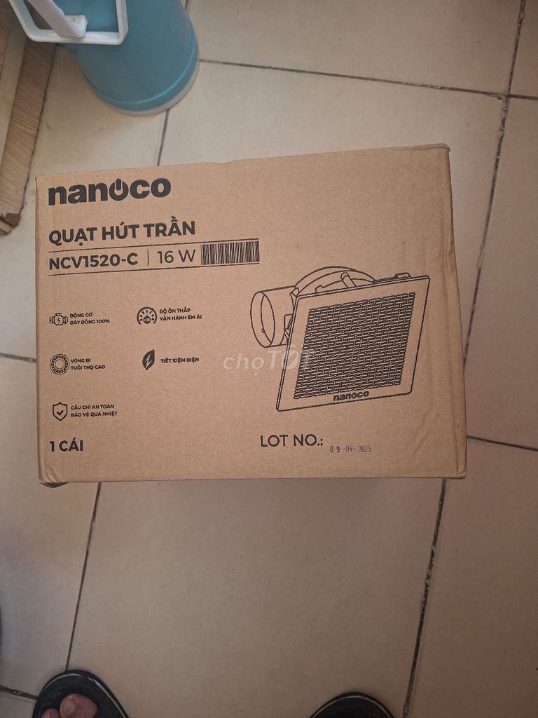 Quạt hút trần Nanoco NCV1520-C. Mua bán Quạt tại Huyện Gia Lâm Hà Nội được đăng bởi nam hình 1