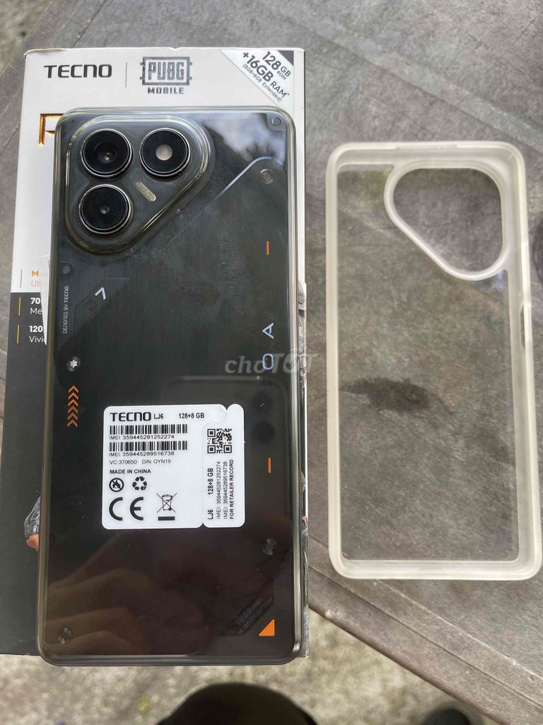 Tecno Pova 7 8GB/128GB Đen. Mua bán Điện thoại tại Thành Phố Đồng Hới Quảng Bình được đăng bởi Nguyễn Bình hình 1