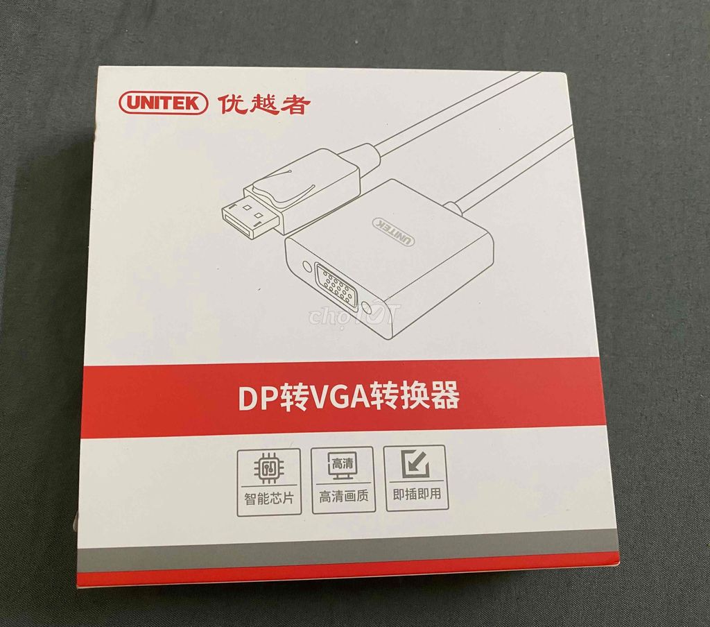 Cáp Displayport sang VGA Unitek Y-6339B