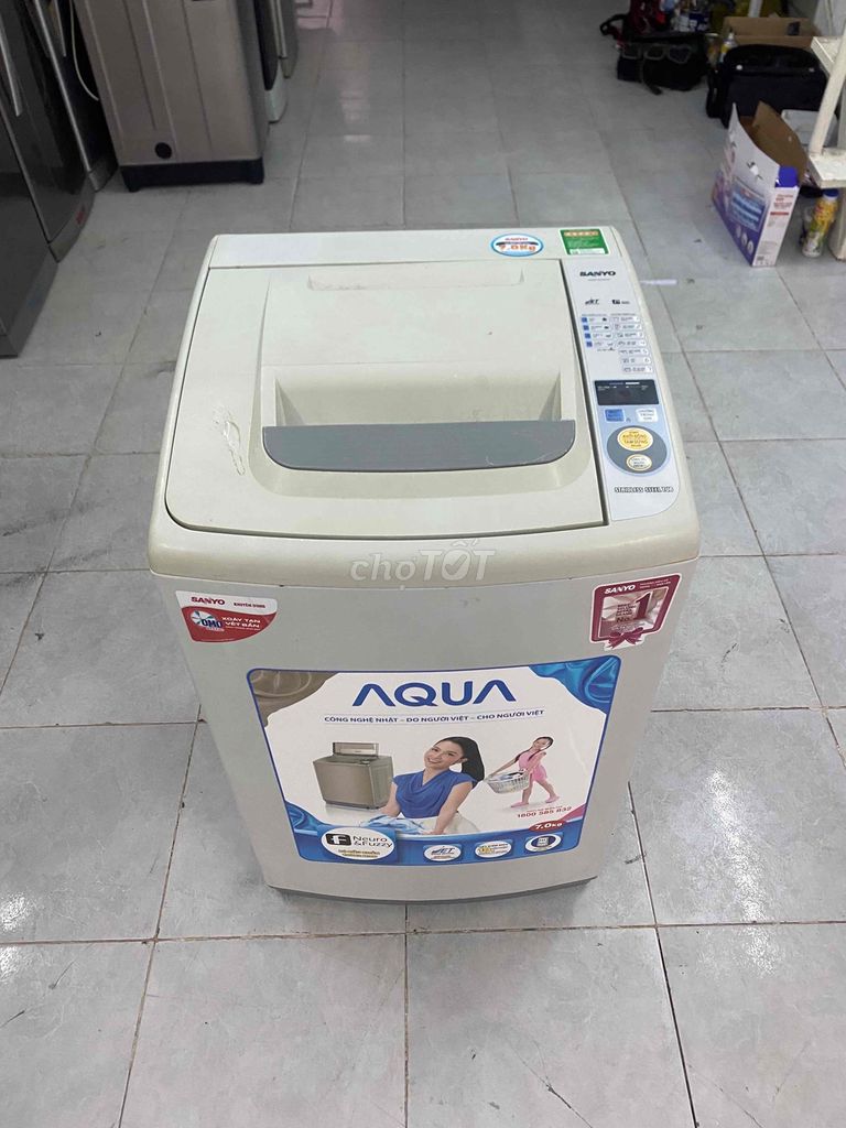 🔥 Aqua 7 kg giặt sạch vắt êm Bảo hành 6 tháng