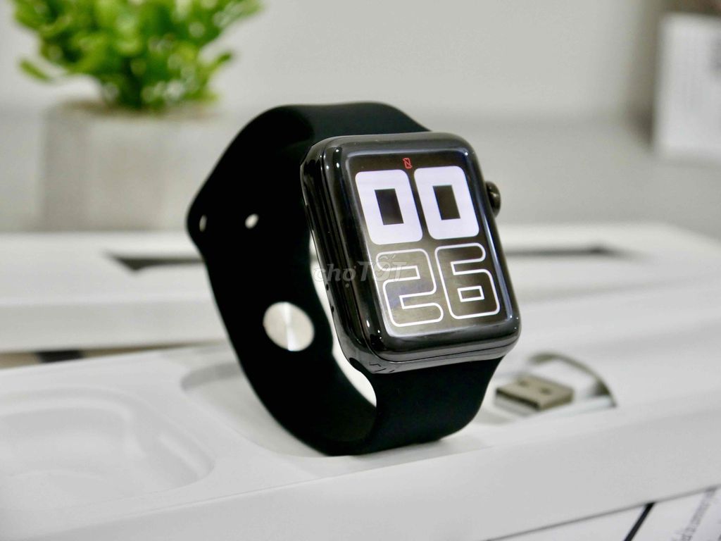 Apple Watch Series 3 42mm Thép Đen Đẹp 99%. Mua bán Thiết bị đeo thông minh tại Quận Gò Vấp Tp Hồ Chí Minh được đăng bởi KHÁNH HUNTER hình 3