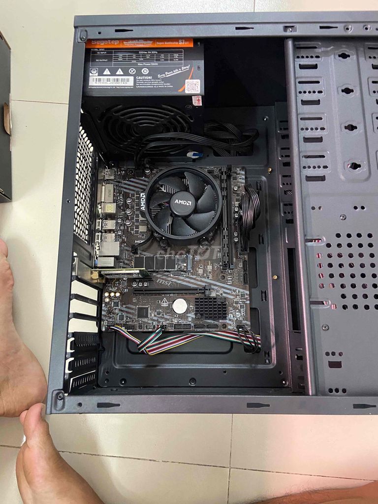 PC AMD Ryzen 5 5600G MSI A520 16GB/256GB. Mua bán Máy tính để bàn tại Quận 8 Tp Hồ Chí Minh được đăng bởi Tường hình 1