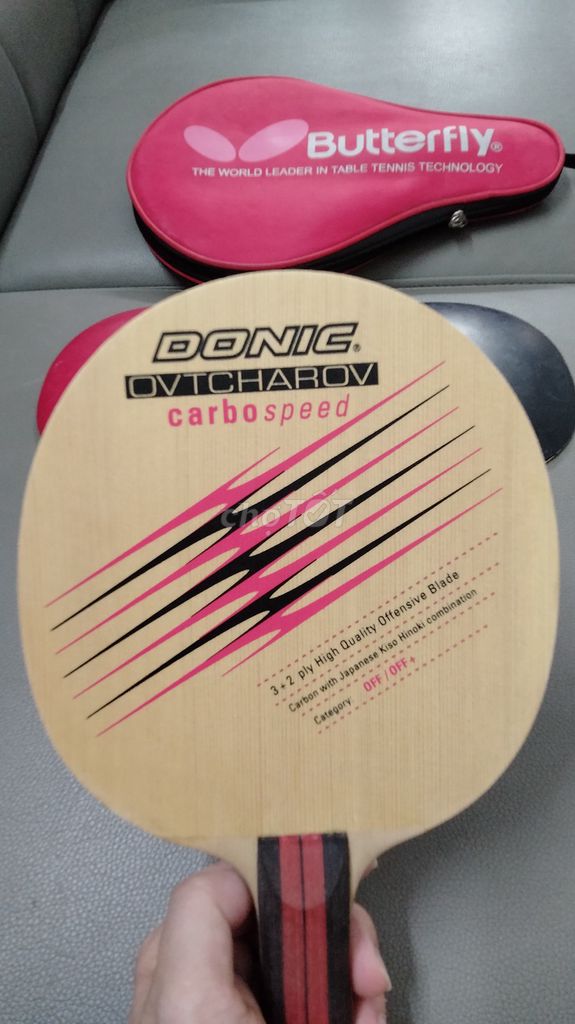Vợt bóng bàn DONIC Ovtcharov Carbon Speed. Mua bán Đồ thể thao, Dã ngoại tại Quận Hà Đông Hà Nội được đăng bởi Phạm Hoàng hình 1