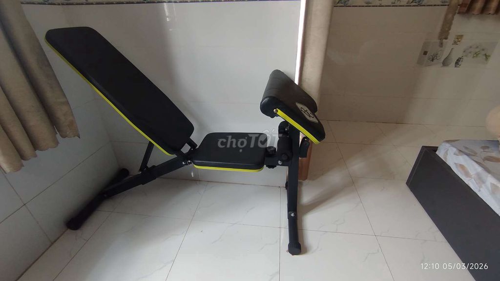 Ghế tập tạ đa năng. Mua bán Đồ thể thao, Dã ngoại tại Huyện Cần Giuộc Long An được đăng bởi sinh hình 1