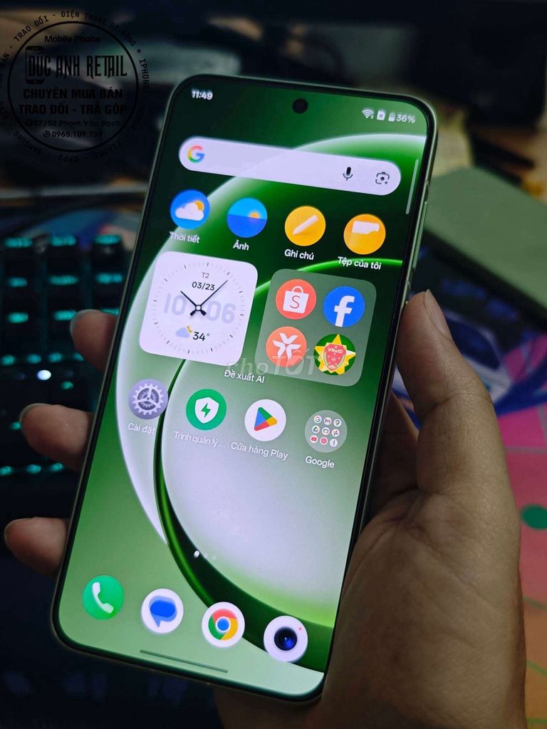 OnePlus Ace 6T 256GB. Mua bán Điện thoại tại Thành phố Buôn Ma Thuột Đắk Lắk được đăng bởi Đức Anh Retail hình 1