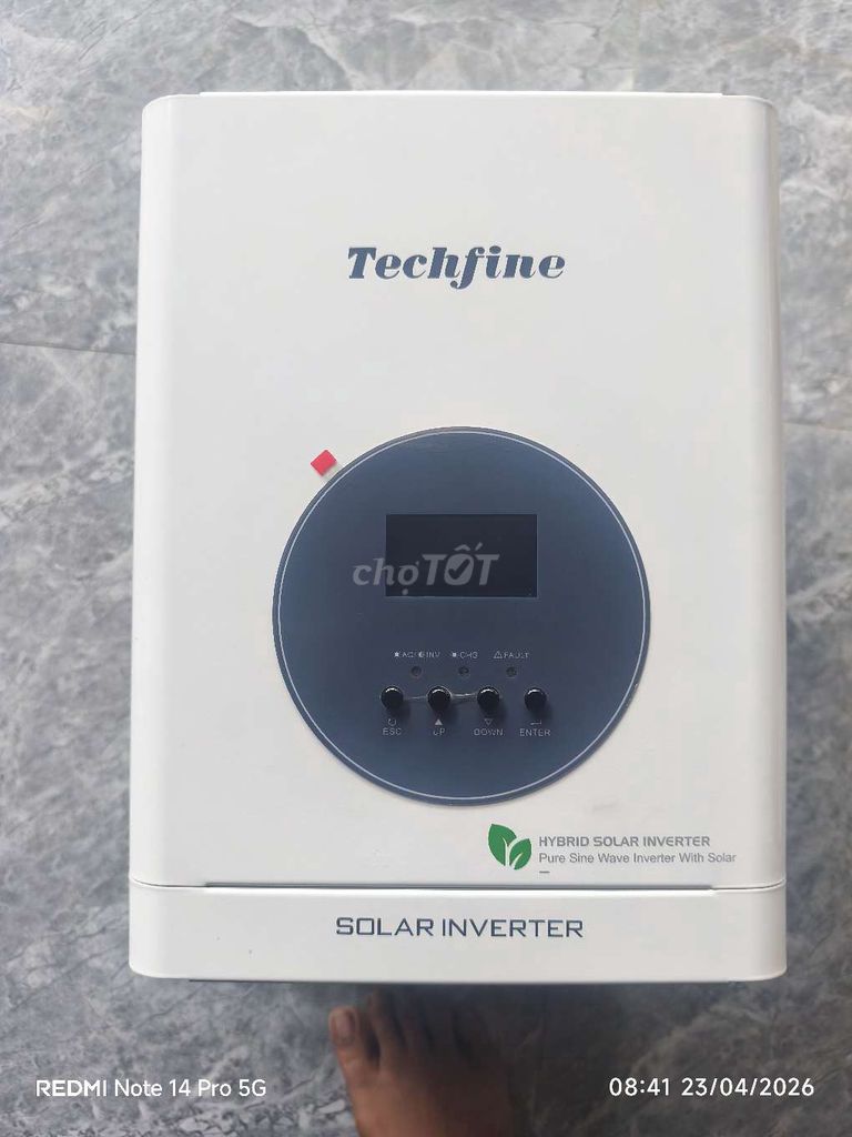 Biến tần Techfine Hybrid Solar Inverter. Mua bán Đồ chuyên dụng, Giống nuôi trồng tại Huyện Vĩnh Cửu Đồng Nai được đăng bởi Đạt  hình 1