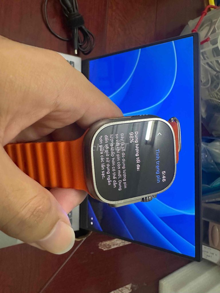 Apple Watch Ultra 2Titanium 49mm Bạc. Mua bán Thiết bị đeo thông minh tại Quận Cầu Giấy Hà Nội được đăng bởi le hieu hình 1