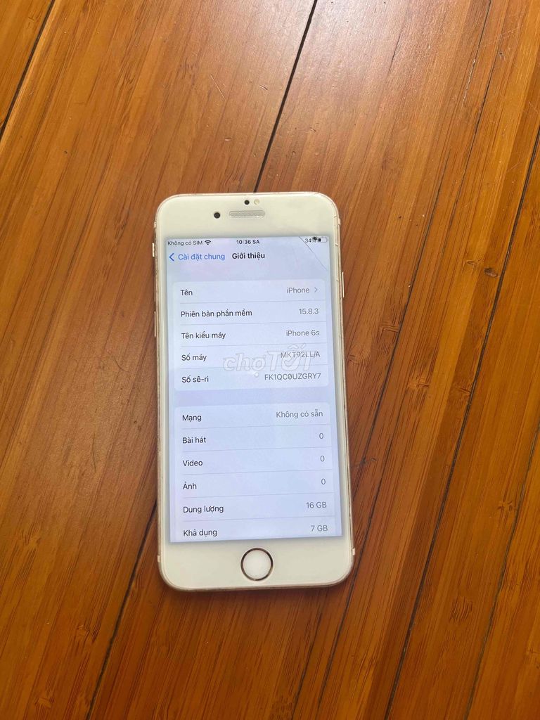Apple iPhone 6s 16GB Vàng. Mua bán Điện thoại tại Quận 11 Tp Hồ Chí Minh được đăng bởi Binh Nguyen hình 1