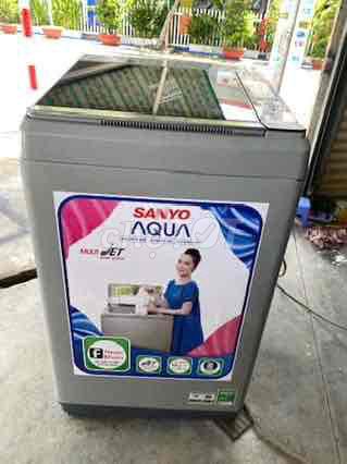 Máy giặt Aqua 9kg Xám Mới 90%. Mua bán Máy giặt tại Thị xã Bến Cát Bình Dương được đăng bởi Huỳnh Dương hình 1