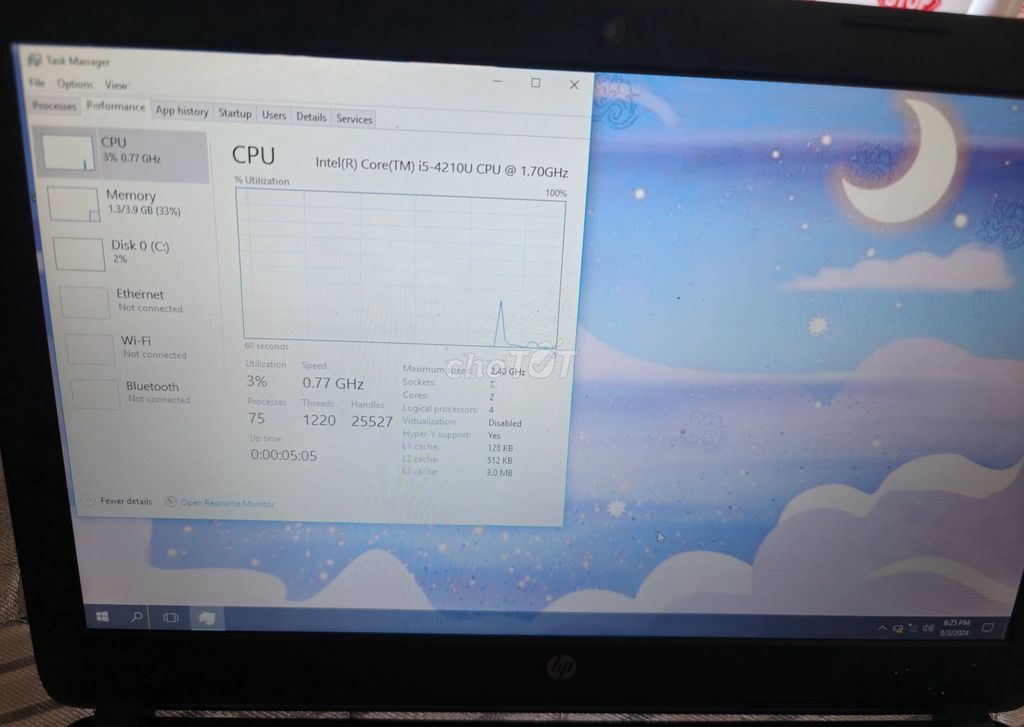 HP 14 Notebook PC i5 4GB Cũ 80%. Mua bán Laptop tại Quận Bình Tân Tp Hồ Chí Minh được đăng bởi Hitech D hình 1