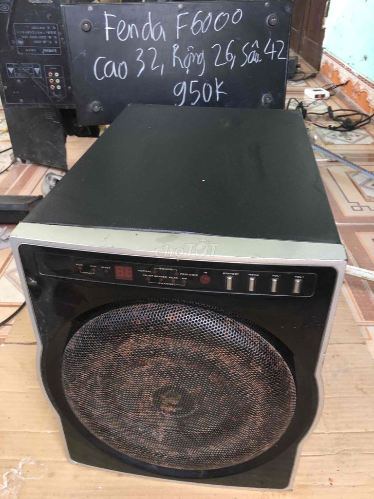 Loa siêu trầm Fenda F6000 Đen. Mua bán Tivi, Âm thanh tại Thị xã Duy Tiên Hà Nam được đăng bởi hinh dieu linh hình 1