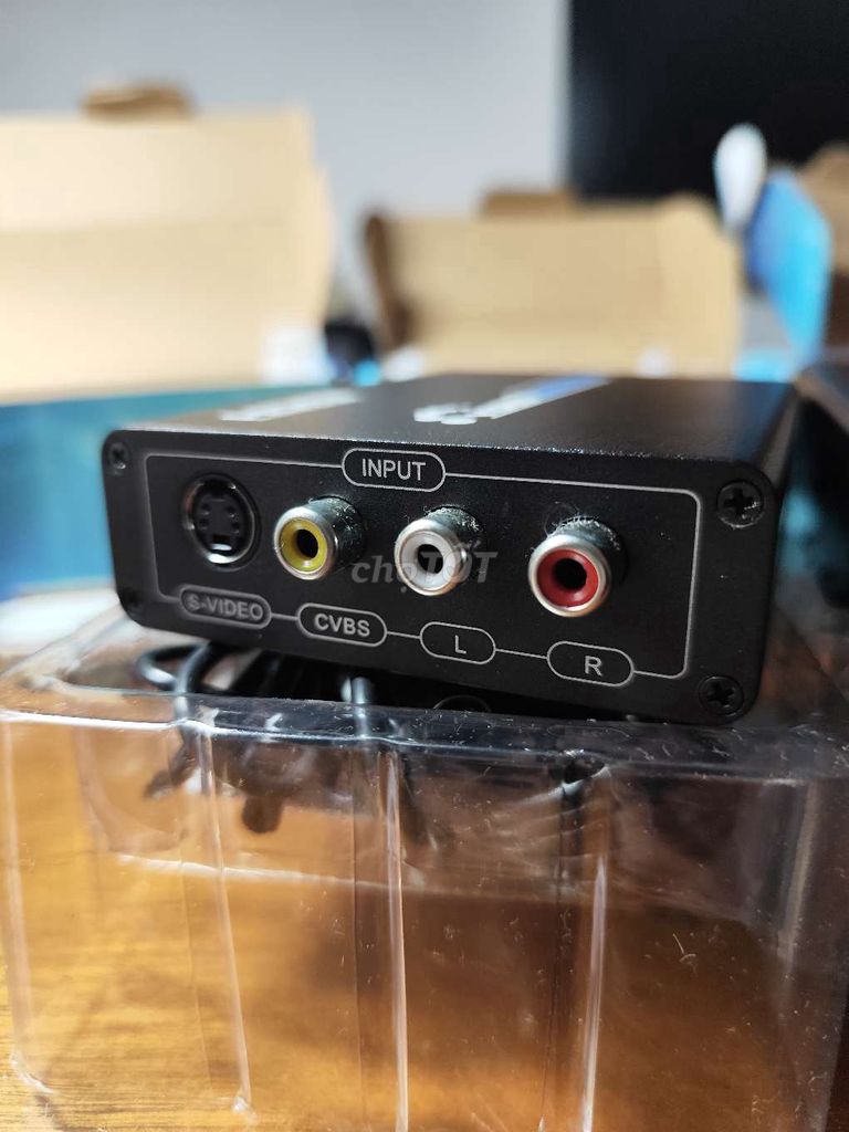 Bộ chuyển đổi S-Video AV sang HDMI Đen. Mua bán Phụ kiện (Màn hình, Chuột...) tại Quận Bình Thạnh Tp Hồ Chí Minh được đăng bởi Huy Hoàng hình 1