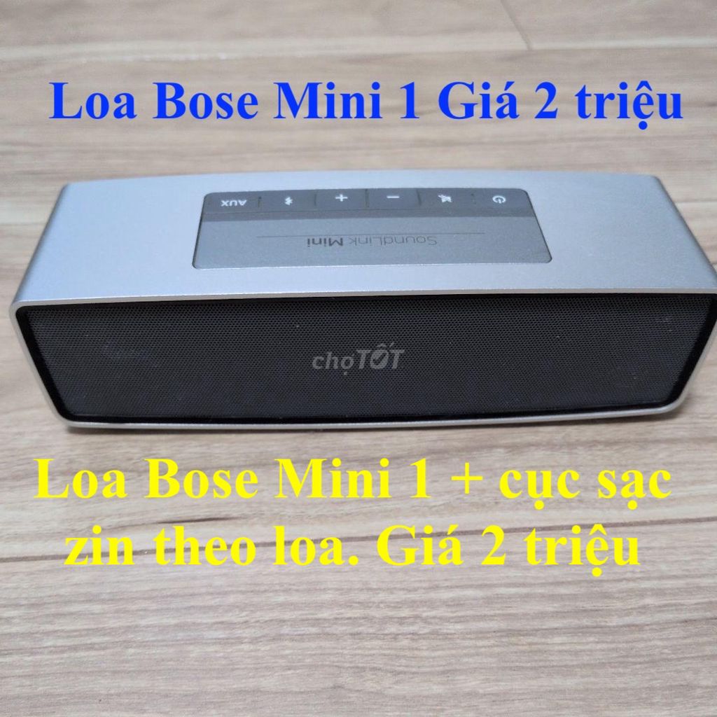 Loa Bluetooth Bose Soundlink Mini 1 Bạc. Mua bán Tivi, Âm thanh tại undefined Tp Hồ Chí Minh được đăng bởi NGUYEN BINH hình 1