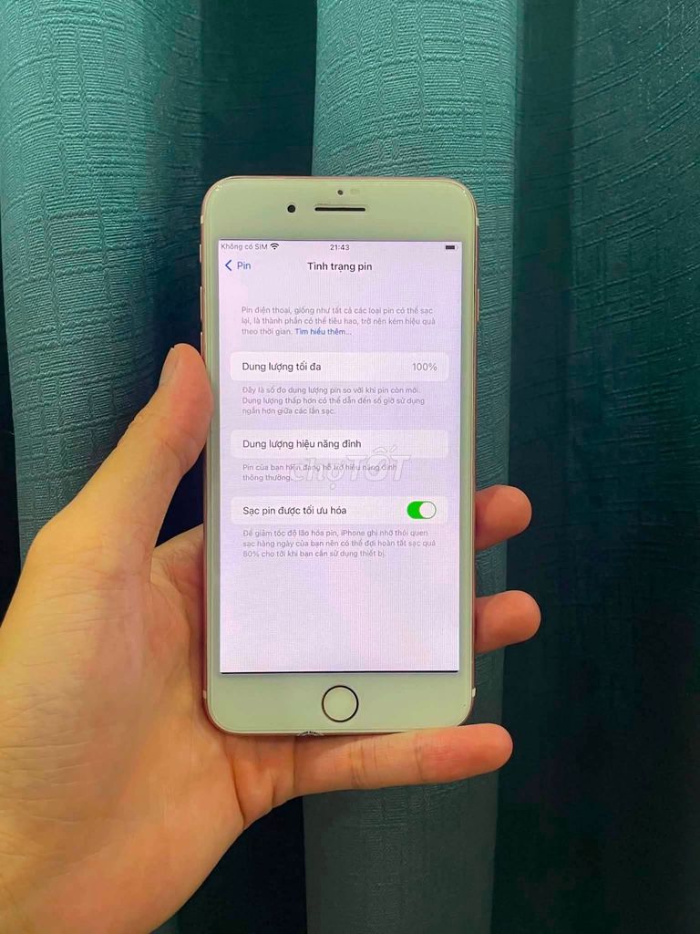 Apple iPhone 7 Plus 32GB Vàng hồng Like New. Mua bán Điện thoại tại Quận Cầu Giấy Hà Nội được đăng bởi Hội Đồ Điện Tử hình 1